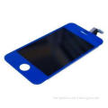 Dark Blue Apple IPhone 4 Digitizer LCD Assembly Replacement